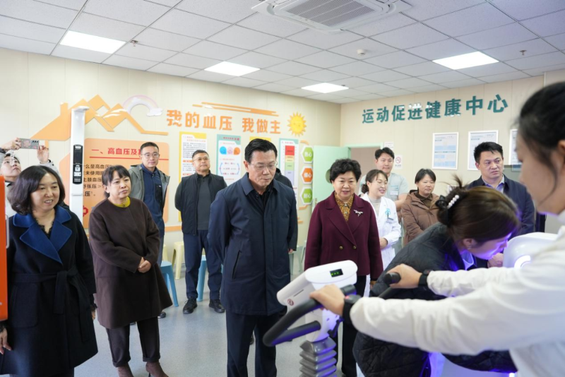 王勇同志带队开展“全民健康 体卫同行”专题调研