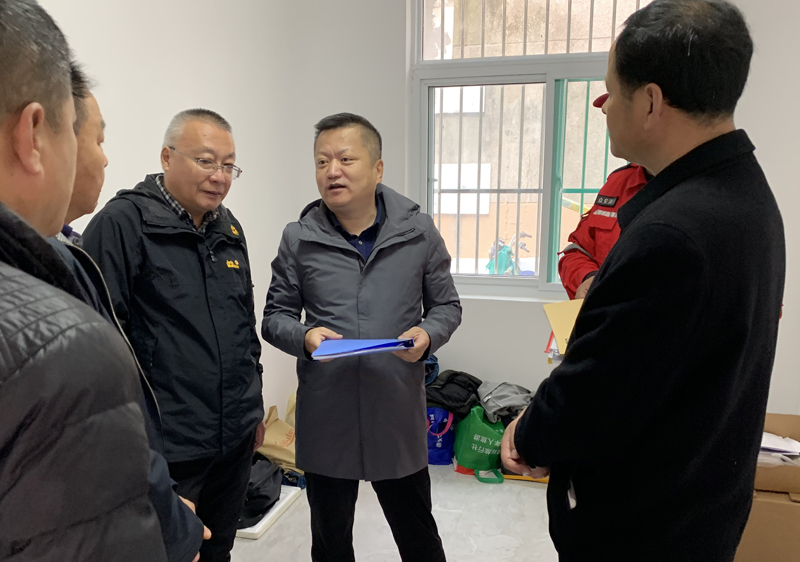 济南市历下区人民政府 政务要闻 石永先调研社区应急