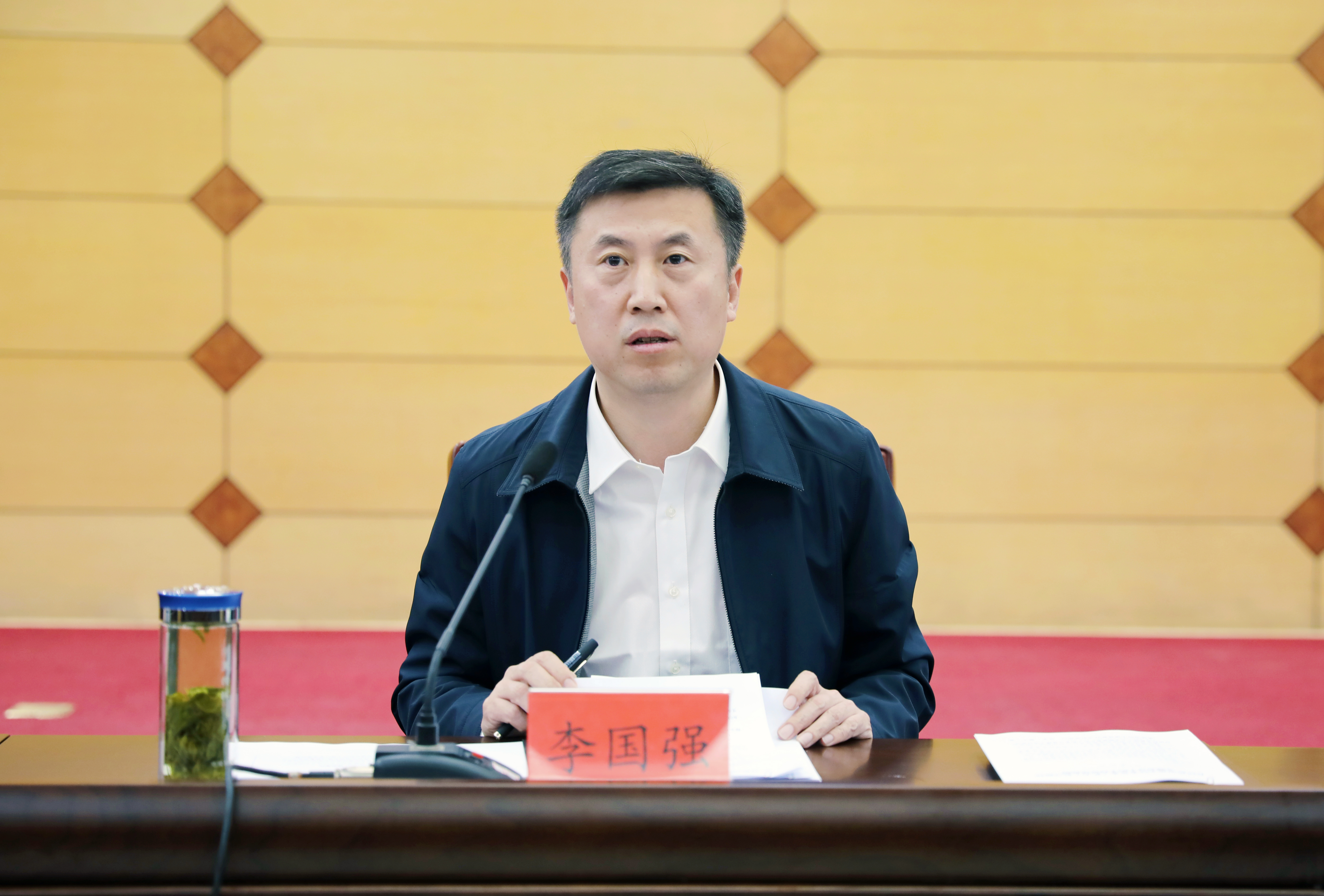 济南市历下区人民政府 图片新闻 李国强主持召开区区
