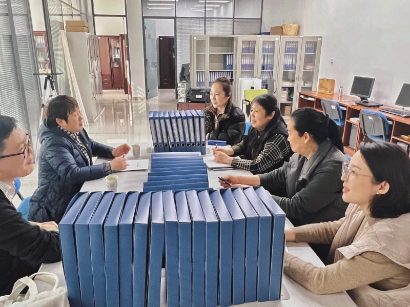 济南市图书馆到历下区图书馆调研场馆建设及评估定级工作